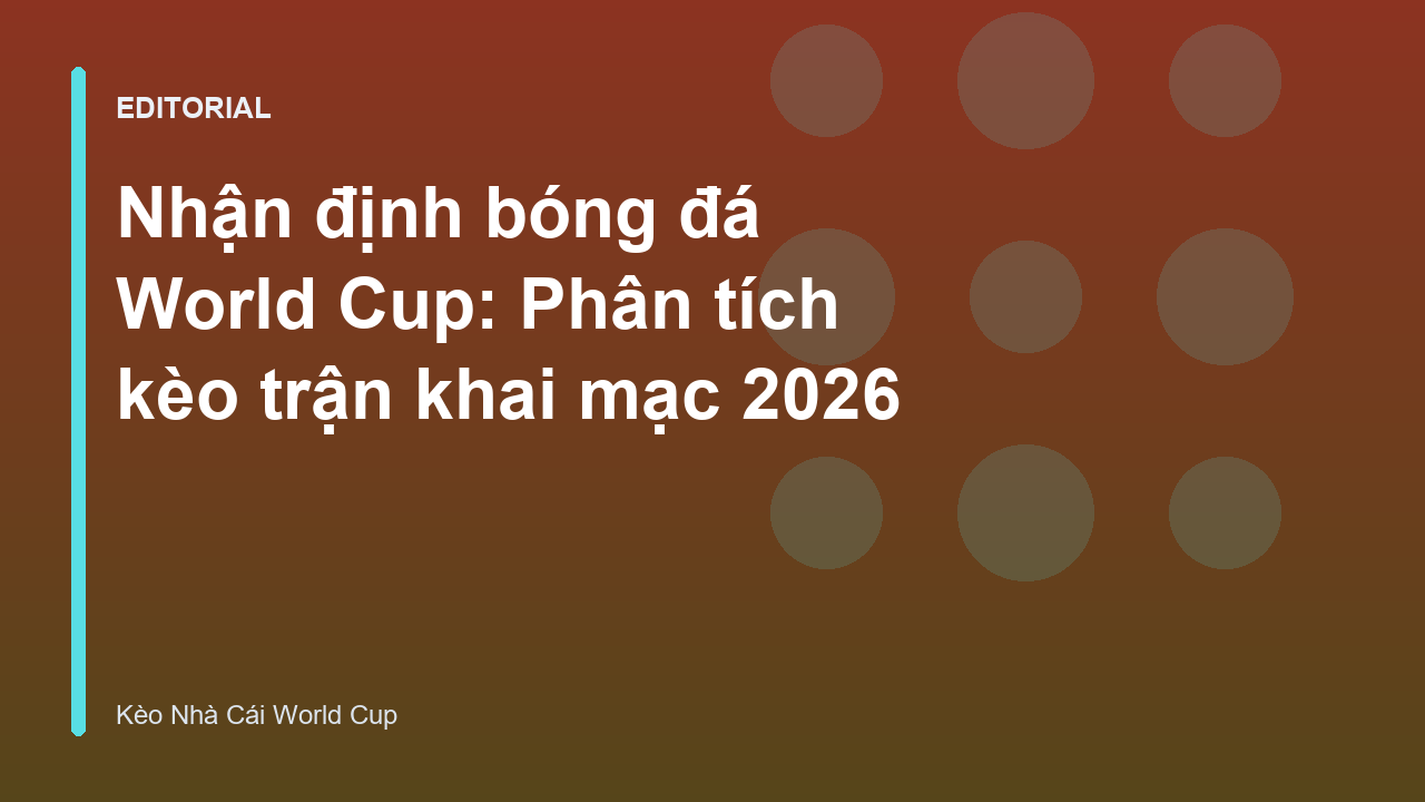 Sân vận động khai mạc World Cup 2026